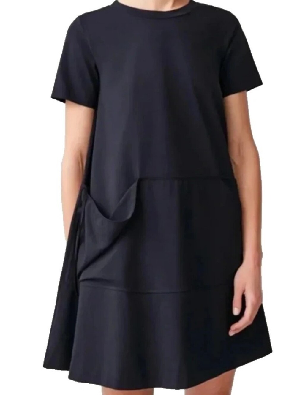 COS A-Line Tie Pocket Mini Dress
